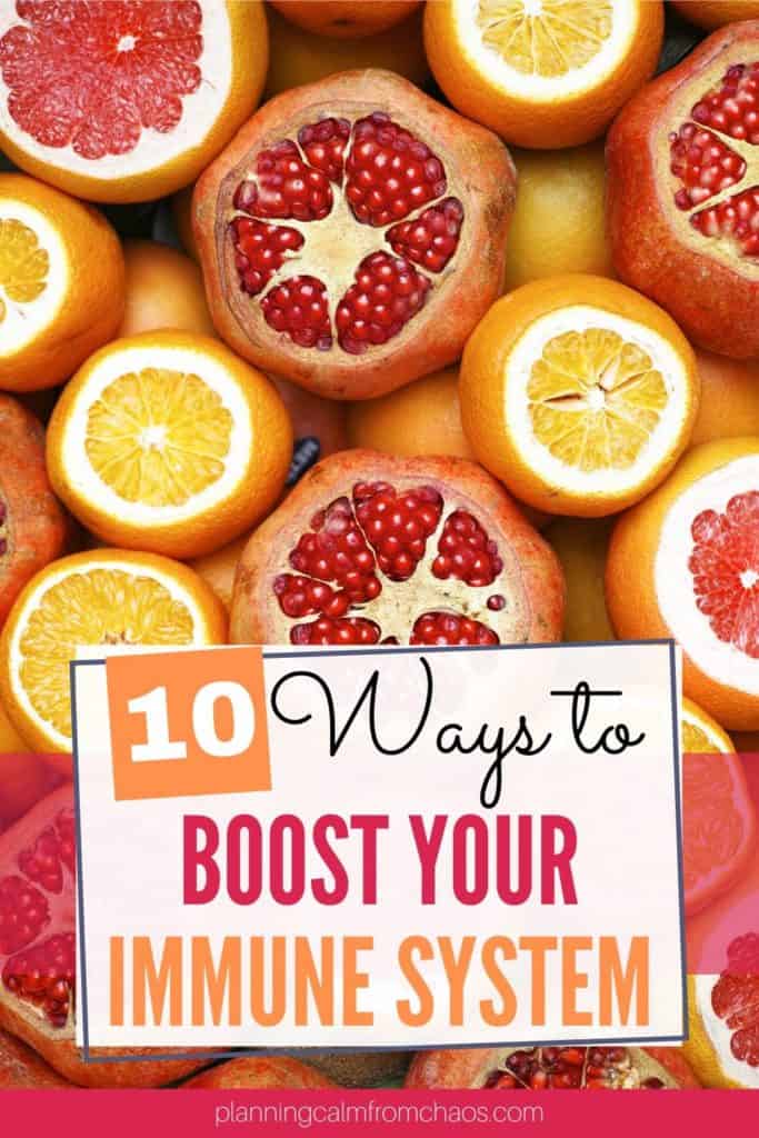 10 ways to boost your immune system